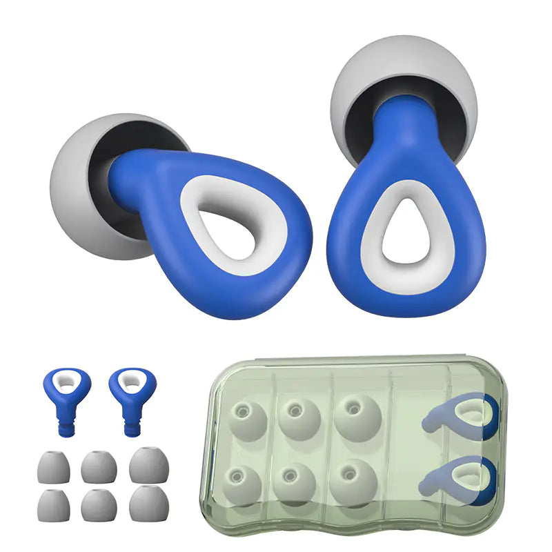 Silicone Noise-Canceling Earplugs for Sleep & Swim