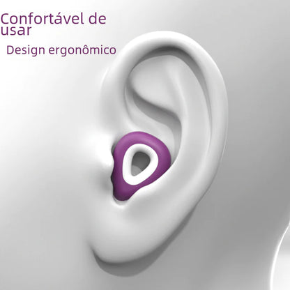 Silicone Noise-Canceling Earplugs for Sleep & Swim