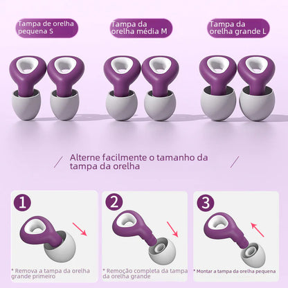 Silicone Noise-Canceling Earplugs for Sleep & Swim