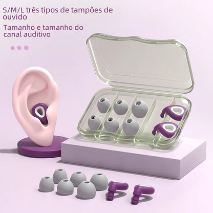 Silicone Noise-Canceling Earplugs for Sleep & Swim