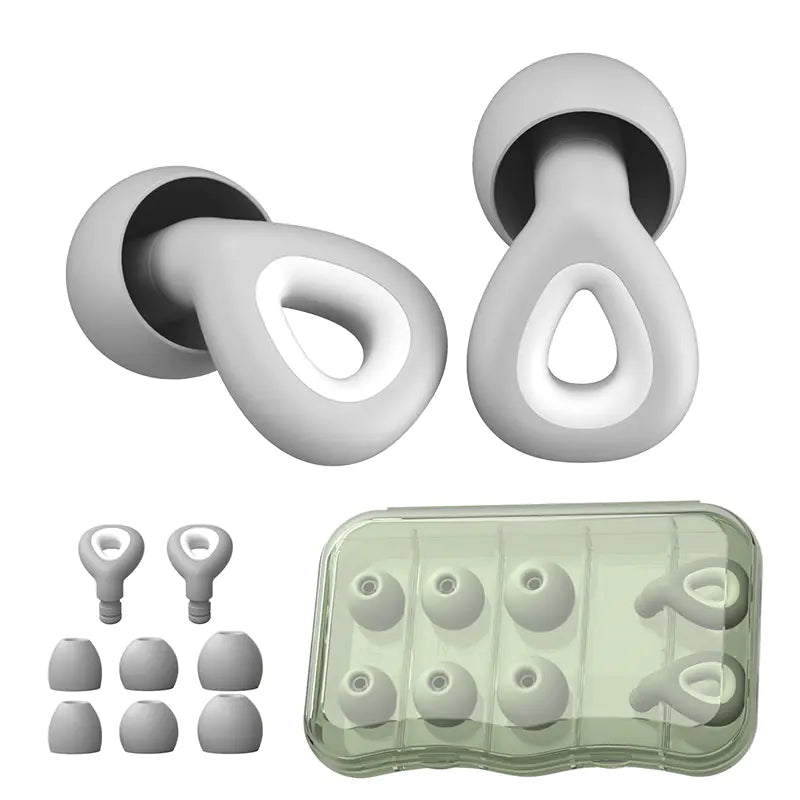 Silicone Noise-Canceling Earplugs for Sleep & Swim