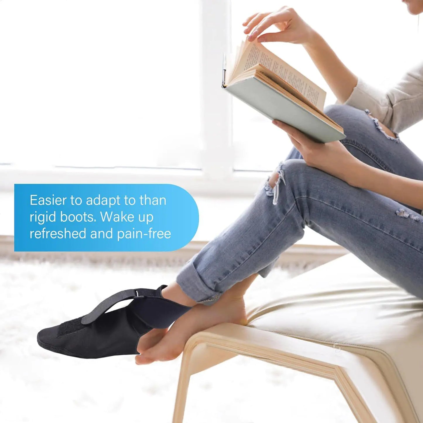 Cross-Border Foot Drop Orthotic Training Strap and Support